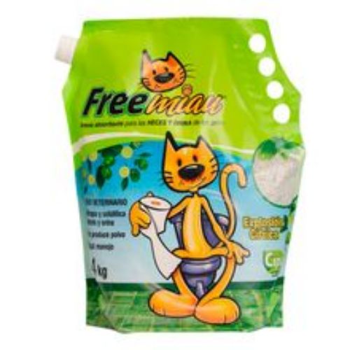 Imagen de Arena para gatos FREEMIAU cítrica x4000 g