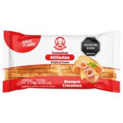 Imagen de Tostaditas SUSANITA aliñada x90 g