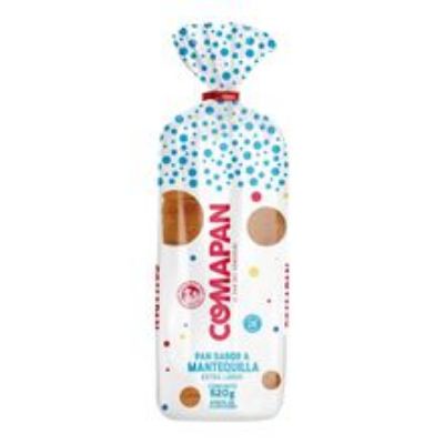 Imagen de Pan tajado COMAPAN mantequilla x520 g