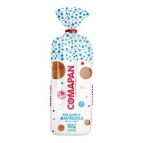 Imagen de Pan tajado COMAPAN mantequilla x520 g