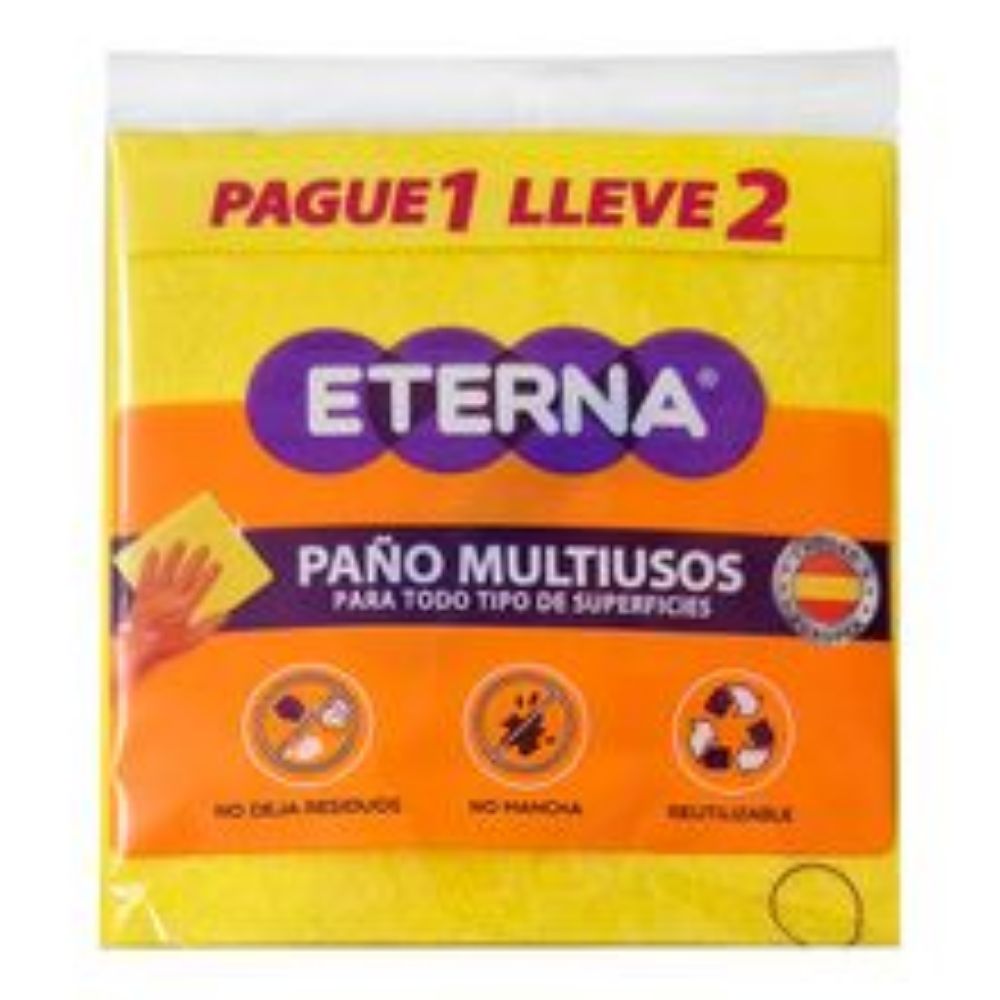 Imagen de Paño limpiador ETERNA multiusos pague 1 lleve 2 unds