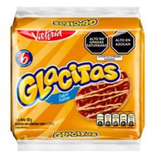 Imagen de Galleta GLACITAS toffee 6 unds x32 g c/u