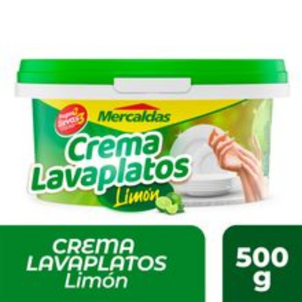 Imagen de Lavaplatos limón MERCALDAS x500 g 2x3