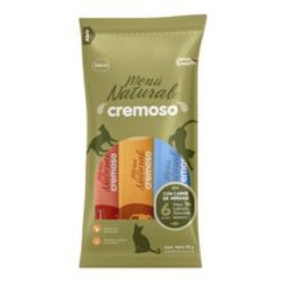 Imagen de Alimento para gato CHUNKY cremoso natural 6 unds x13 g c/u