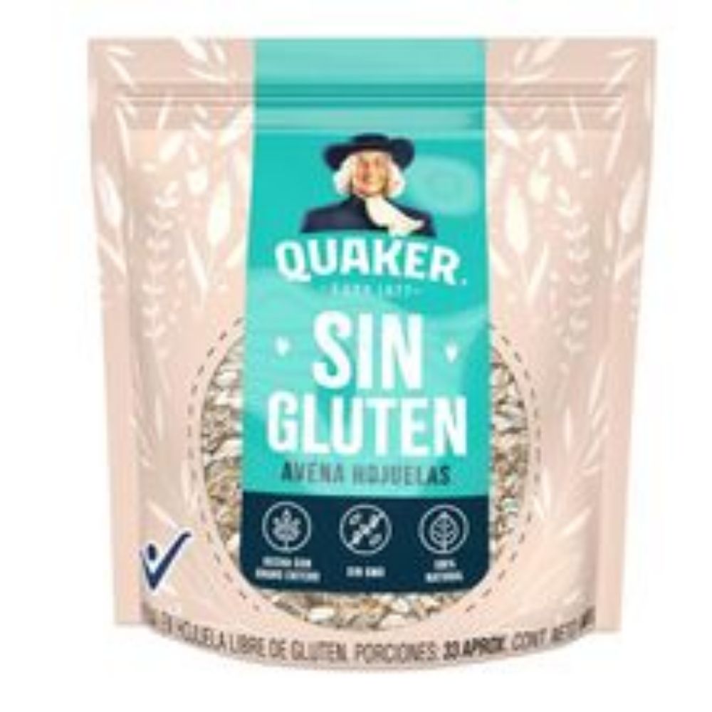 Imagen de Avena QUAKER en hojuelas sin gluten x800 g