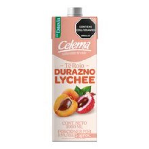 Imagen de Té rojo CELEMA durazno lychee x1000 ml