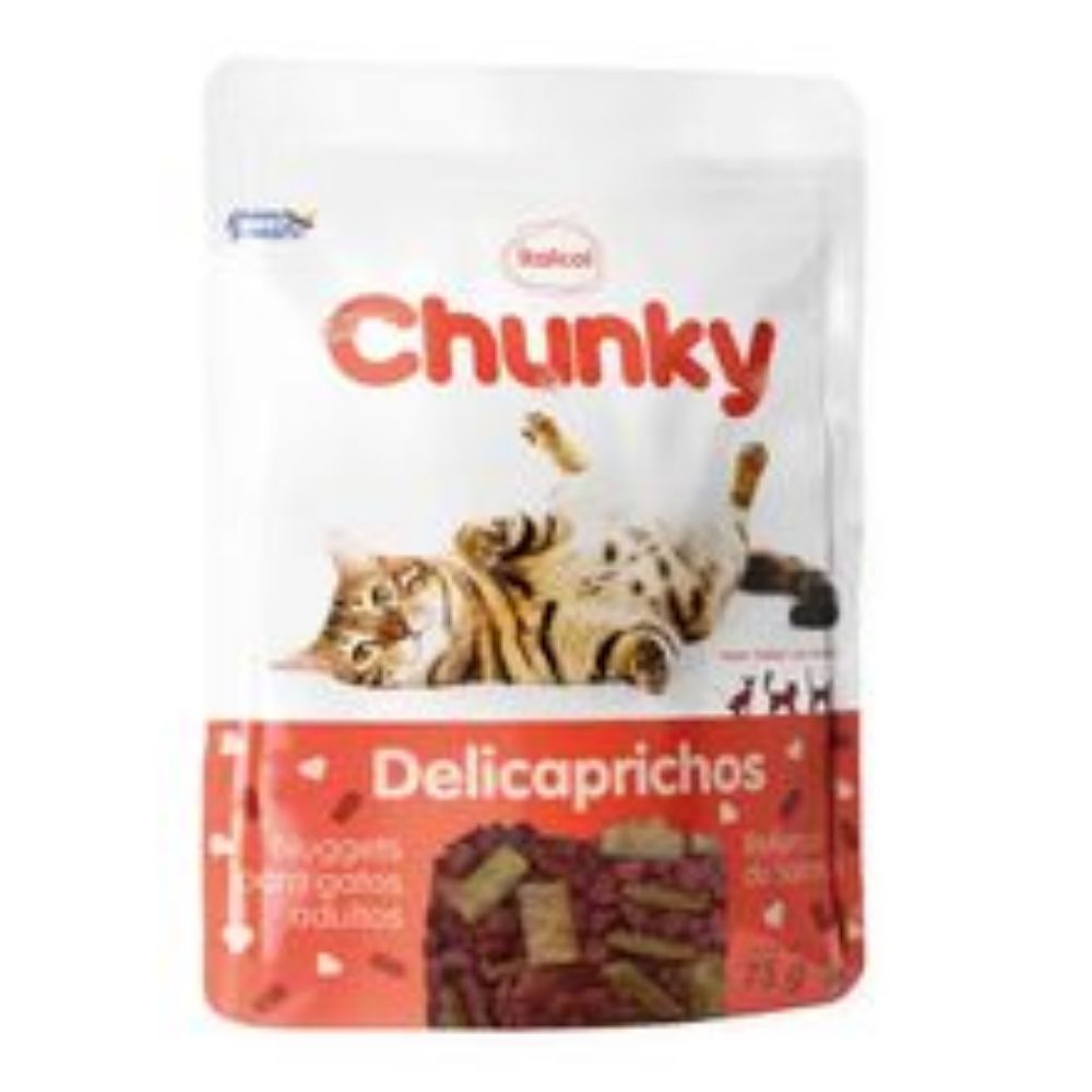 Imagen de Snack para gato CHUNKY deli caprichos x75 g