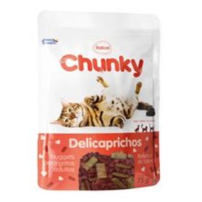 Imagen de Snack para gato CHUNKY deli caprichos x75 g