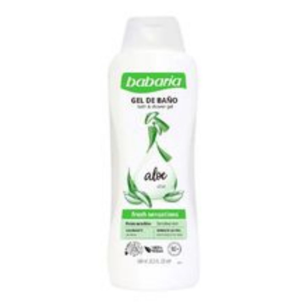 Imagen de Gel baño BABARIA aloe Vera x600 ml
