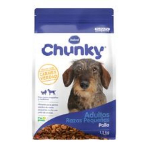 Imagen de Alimento para perro CHUNKY adultos razas pequeñas x1500 g