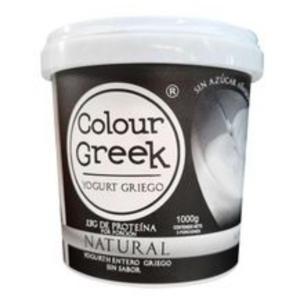 Imagen de Yogurt griego COLOUR GREEK natural x1000 g