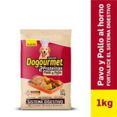 Imagen de Alimento para perro DOGOURMET adultos pollo y pavo x1000 g