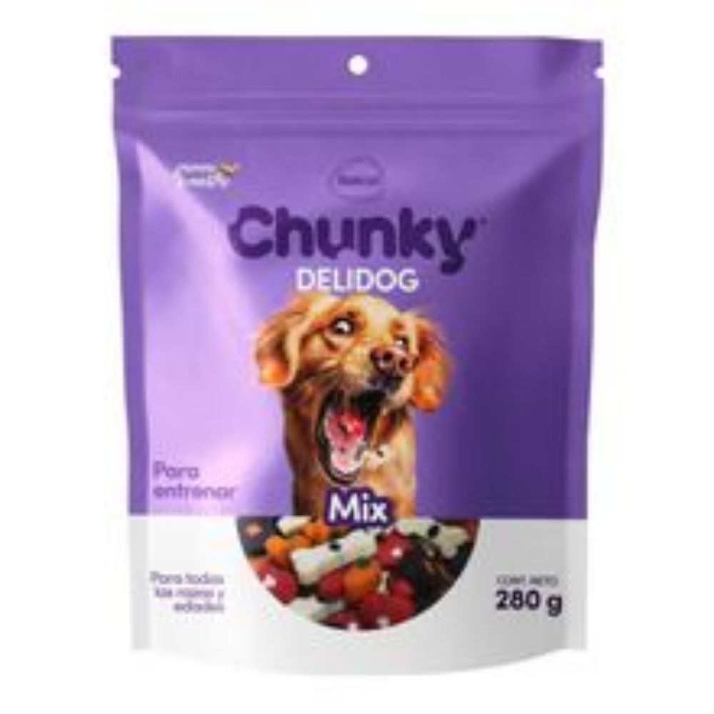 Imagen de Snack CHUNKY delidog mix x280 g