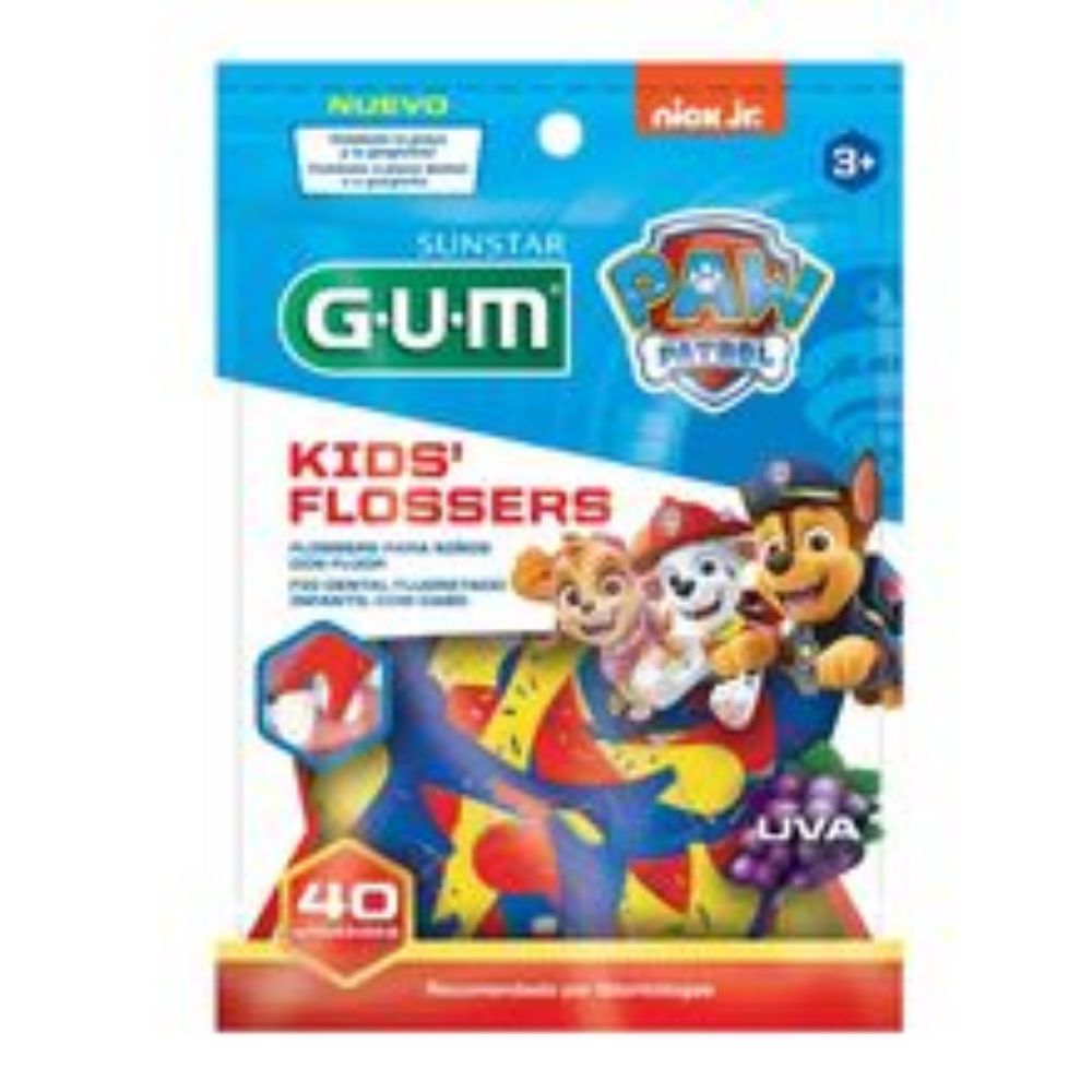 Imagen de Flossers GUM paw patrol x40 unds
