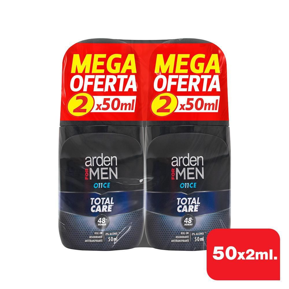 Imagen de Desodorante ARDEN FOR MEN roll on total care (100  ml)