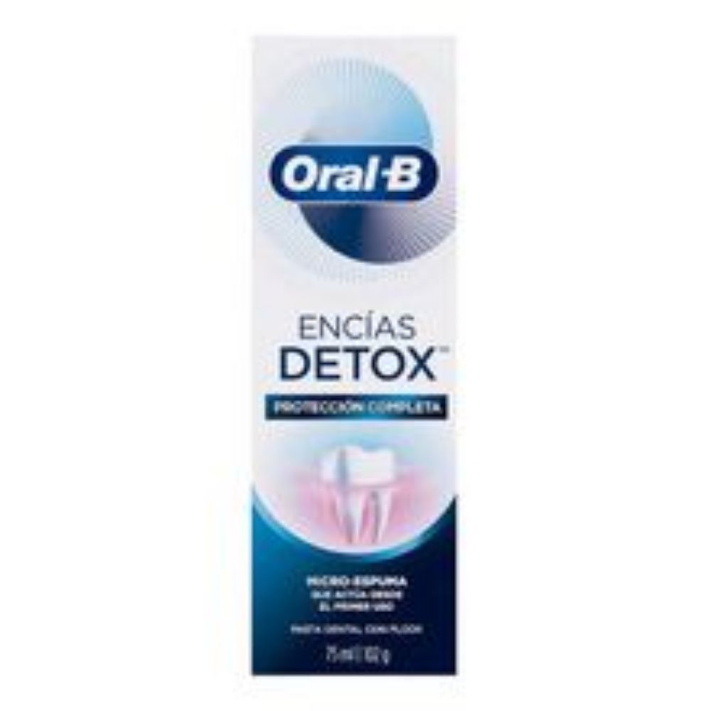 Imagen de Crema dental ORAL B encias detox x75 ml