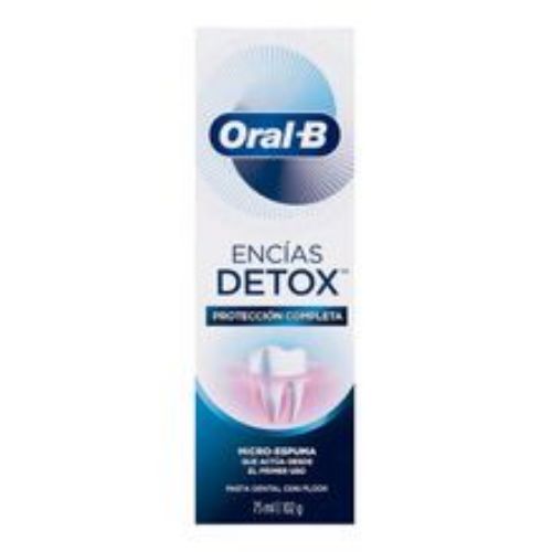 Imagen de Crema dental ORAL B encias detox x75 ml
