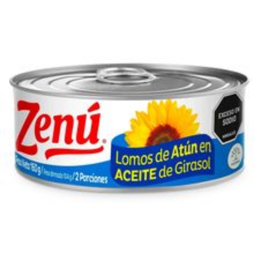 Imagen de Atún ZENÚ en aceite de girasol x104 g