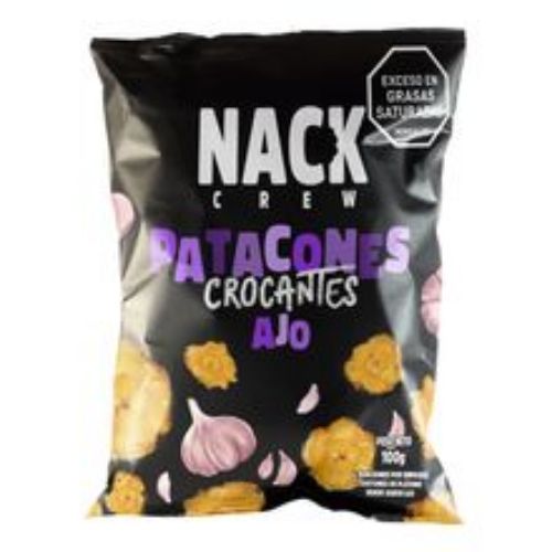 Imagen de Patacones NACK CREW ajo x100 g