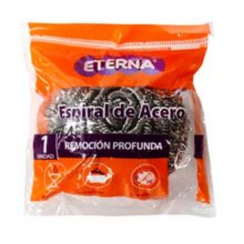 Imagen de Esponja ETERNA espiral acero unidad