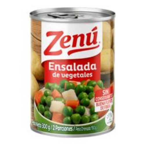 Imagen de Ensalada de vegetales ZENÚ x190 g