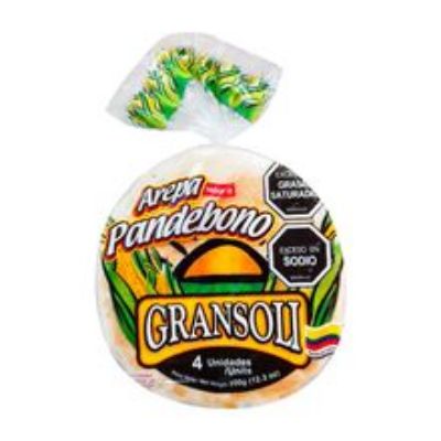 Imagen de Arepa GRANSOLI pandebono 4 unds x350 g