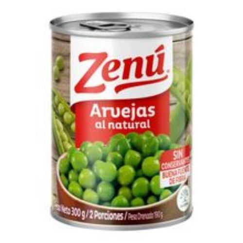 Imagen de Arveja natural ZENÚ x190 g