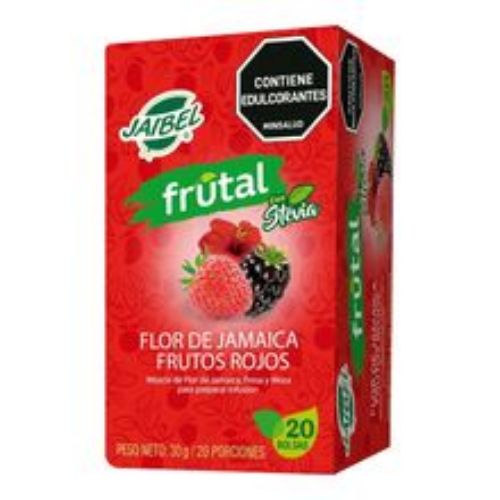 Imagen de Aromatica JAIBEL flor de jamaica frutos rojos x20 sobres