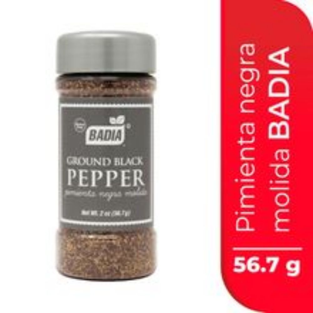 Imagen de Pimienta negra BADIA molida x56.7 g