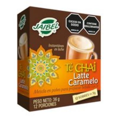 Imagen de Té chai JAIBEL caramelo x12 sobres
