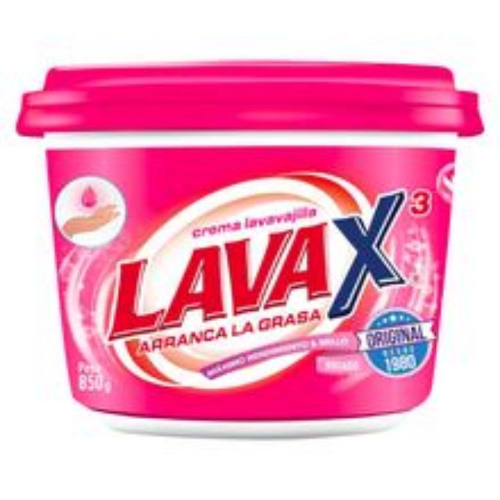 Imagen de Lavaplatos LAVAX crema rosado x850 g