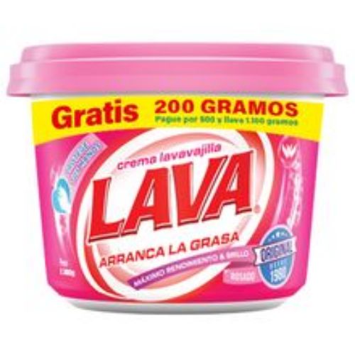 Imagen de Lavaplatos LAVA rosado x1100 g