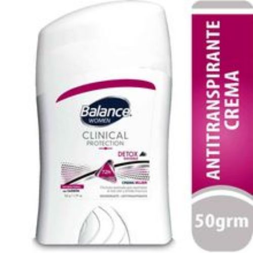Imagen de Desodorante BALANCE crema mujer clinical detox x50 g