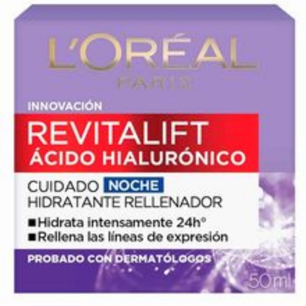 Imagen de Crema REVITALIFT ácido hialurónico noche x50 ml