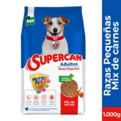 Imagen de Alimento para perro SUPERCAN razas pequeñas x1000 g