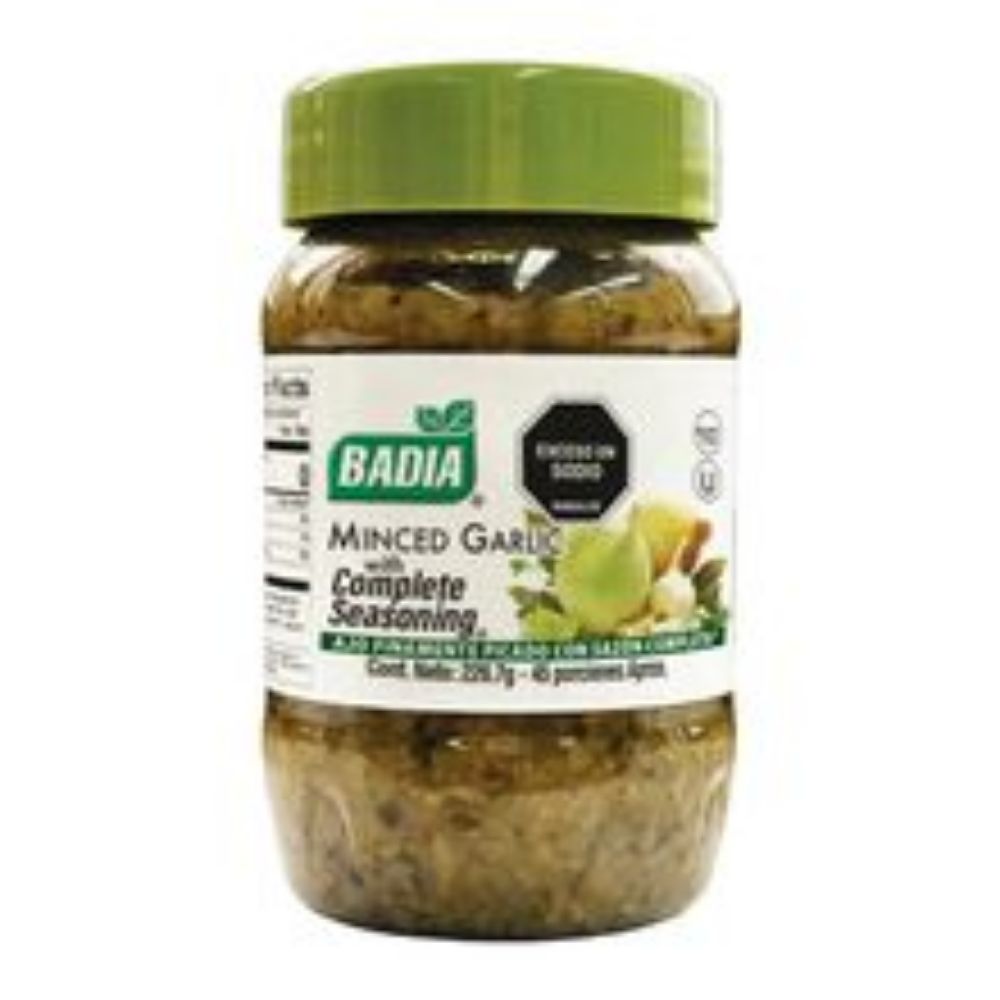 Imagen de Ajo BADIA finamente picado con sazón completo x226,7 g