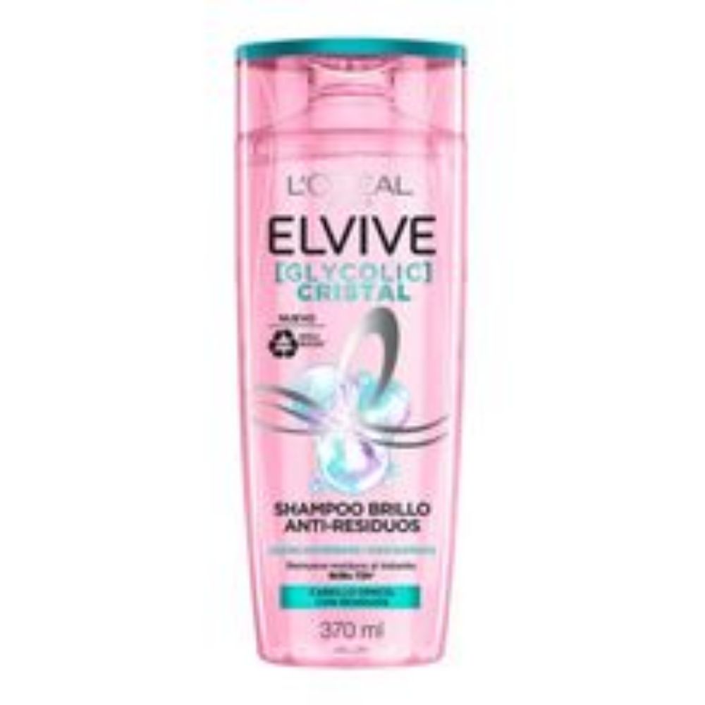 Imagen de Shampoo ELVIVE glycolic crystal x370 ml