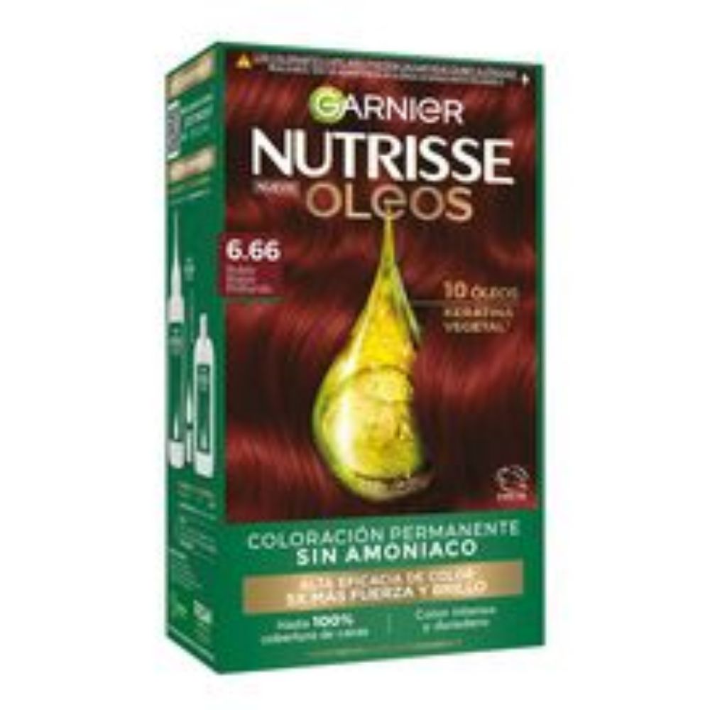 Imagen de Tinte NUTRISSE oleos N°6.66 rubio rojizo profundo