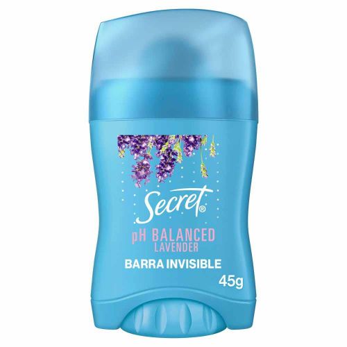 Imagen de Desodorante SECRET mujer barra ph balanced lavender (45  gr)
