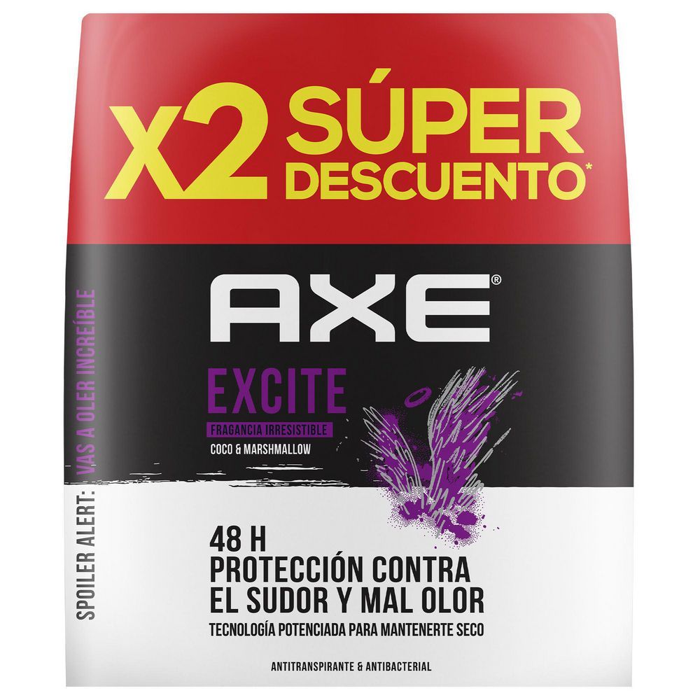 Imagen de Desodorante AXE excite aerosol (152  ml)