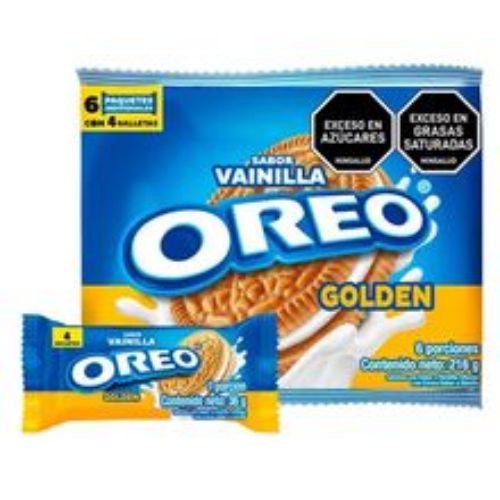 Imagen de Galleta OREO golden 6 unds x36 g c/u