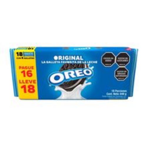 Imagen de Galletas OREO original pague 16 lleve 18 x36 g c/u
