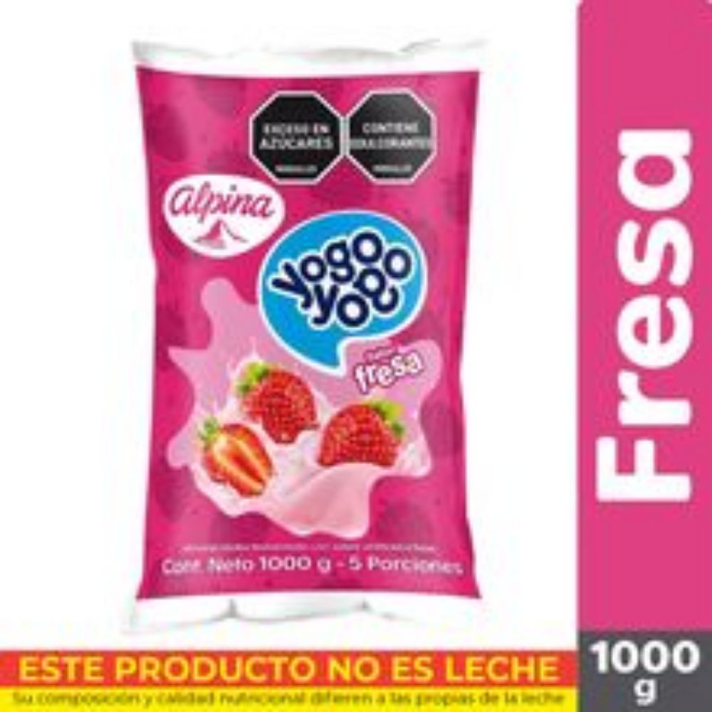 Imagen de Yogo yogo ALPINA fresa x1000 g