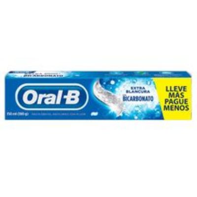 Imagen de Crema dental ORAL B bicarbonato x180 g