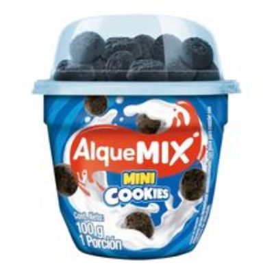 Imagen de Yogurt ALQUEMIX mini cookies x100 g