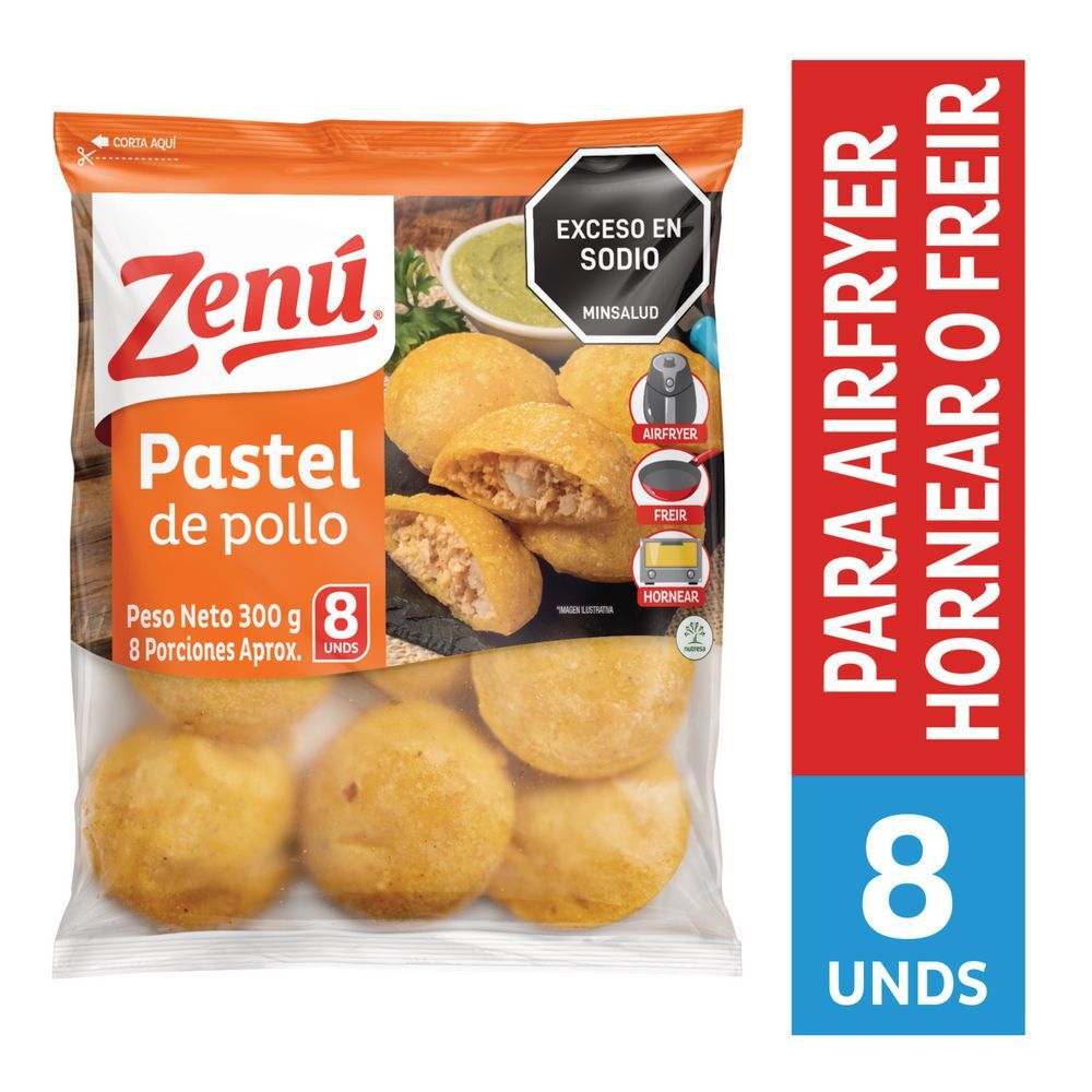 Imagen de Pastel De Pollo ZENU 300  gr