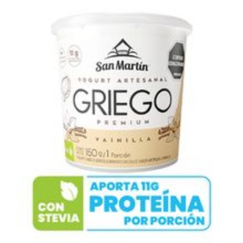 Imagen de Yogurt griego SAN MARTÍN vainilla x150 g