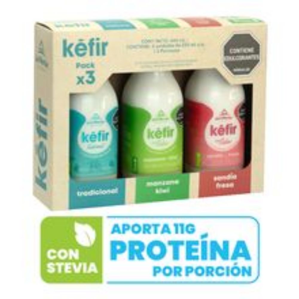 Imagen de Kefir SAN MARTÍN x3 unds 220 ml c/u