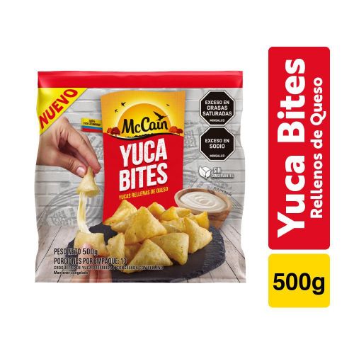 Imagen de Yuca Bites Rellenas De Queso MC CAIN 500  gr
