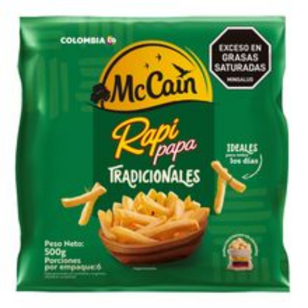 Imagen de Rapipapa MC CAIN lisa x500 g